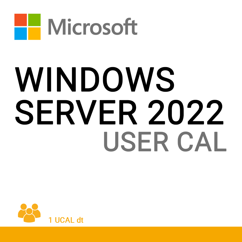 Microsoft Windows Server CAL 2022 01 dt UCAL