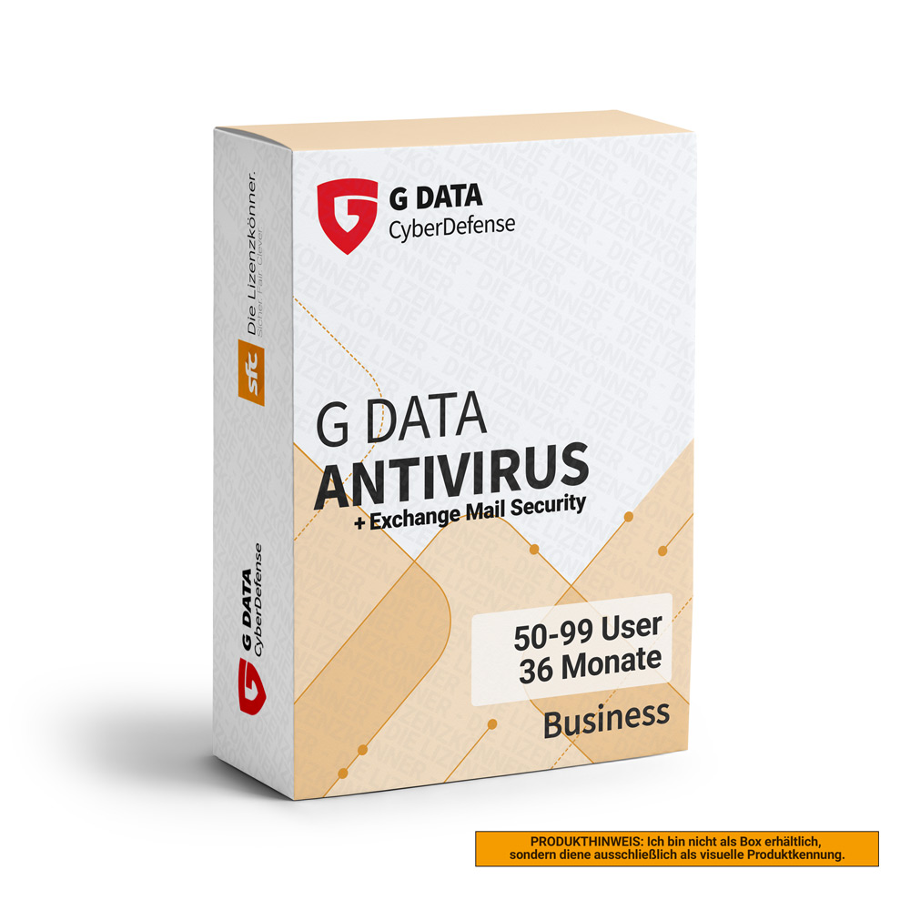 G DATA Antivirus Business +MS 050-099 Vv+3YM