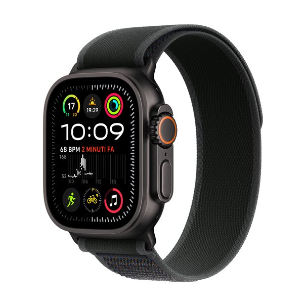 Apple Watch Ultra 2 (2024) black titanium 49mm 4G black trail loop Size M/L DE 