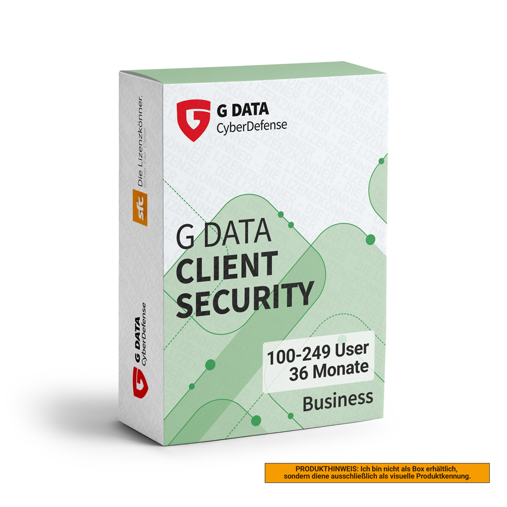 G DATA Client Security Business 100-249 Vv+3YM