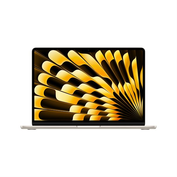 Apple MacBook Air 13" 16+256GB SSD M3 Chip (2024) starlight QWERTZ