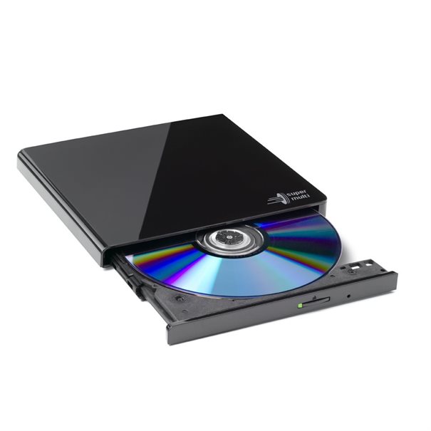 Hitachi-LG DVD±RW/±R Slim [USB Ext] GP57EB40 Ret. BLACK